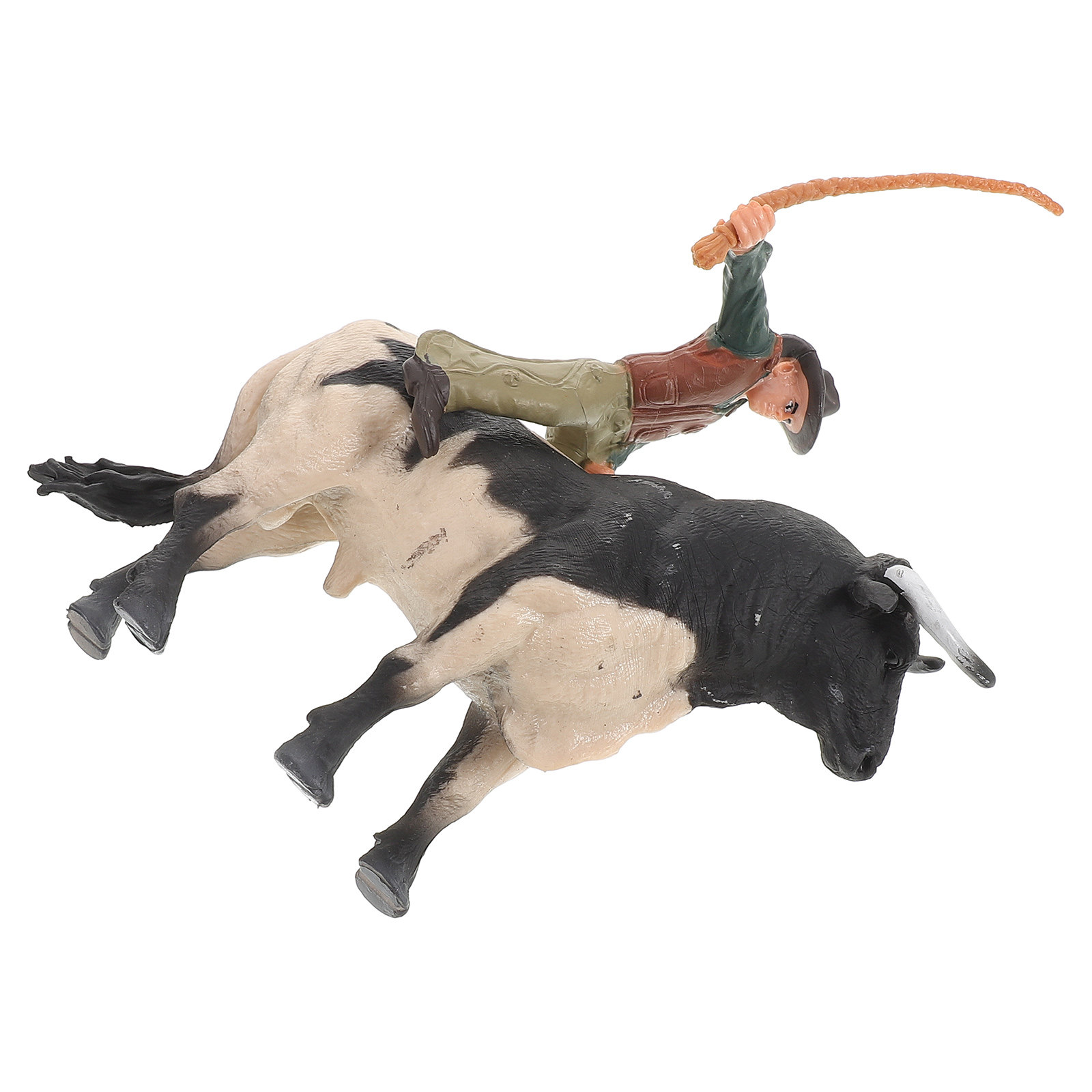 Home Security Diy - 1Set Lifelike Bull and Bullfighter Resin