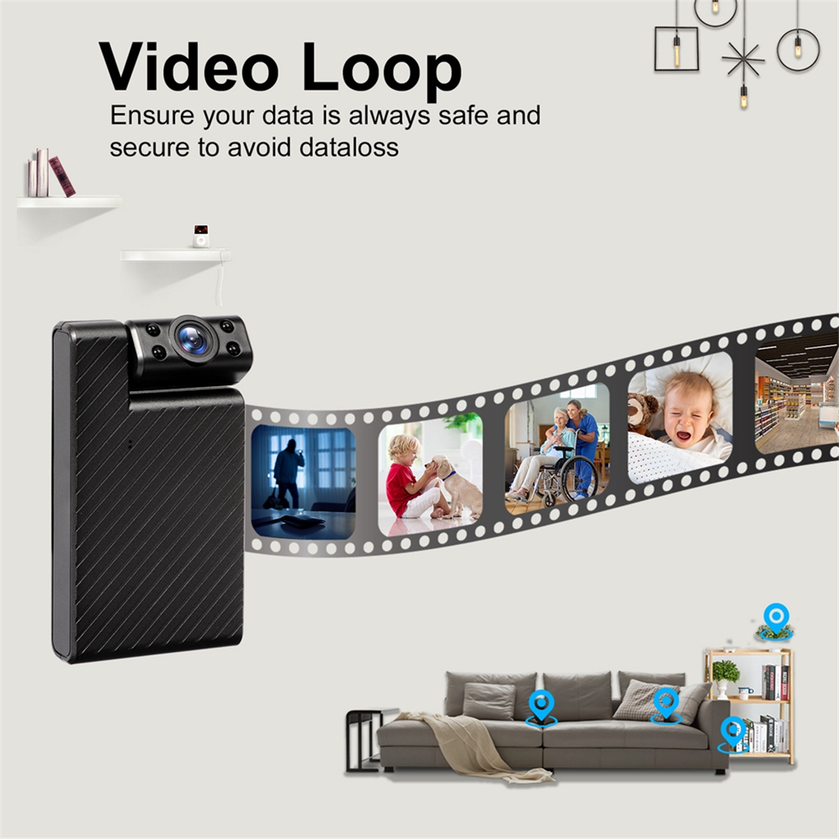 Home Security Prices - 【Price Drop】{New Mini Wifi Camera Rotatable