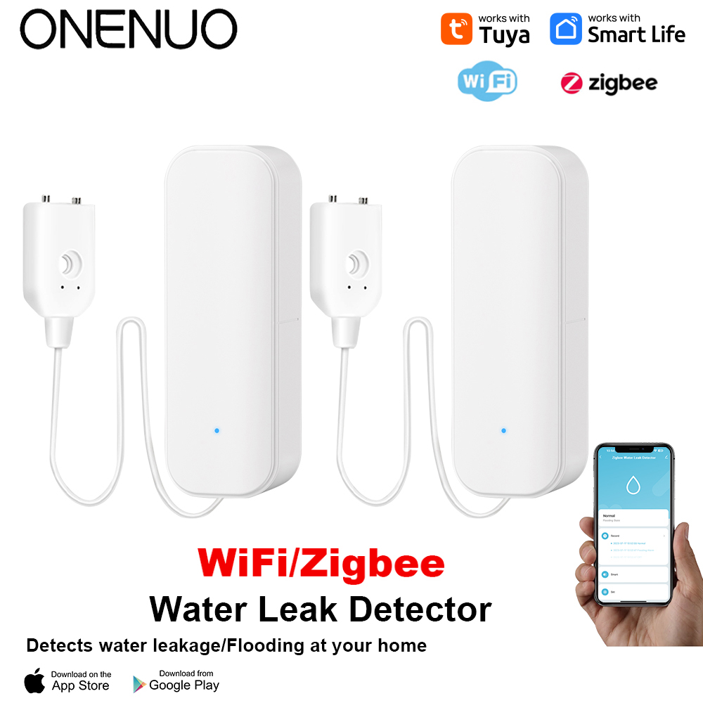 Home Security With Ai - WiFi/Zigbee Water Level Sensor Tuya Leakage