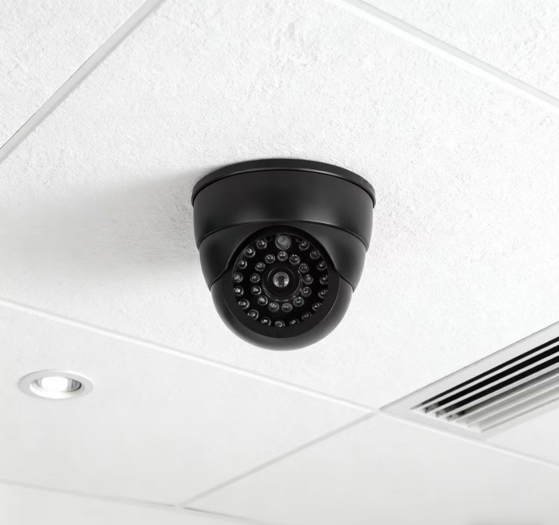 Home Security Diy - Fake Conch Dome Dummy Camera Flashing