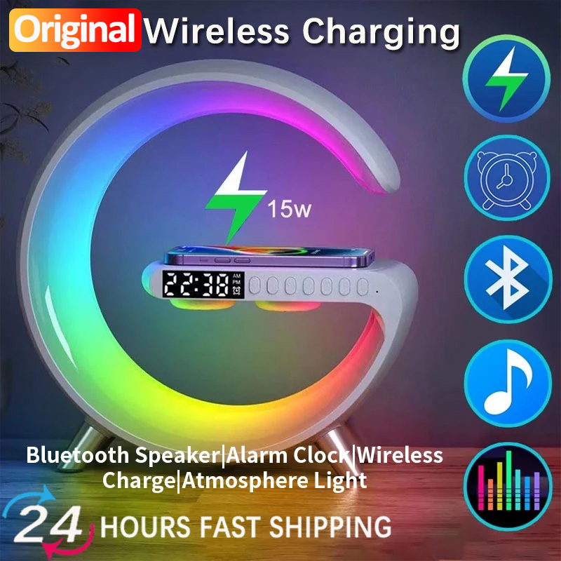 Home Security Wireless - Small RGB Wireless Charger Smart Wireless