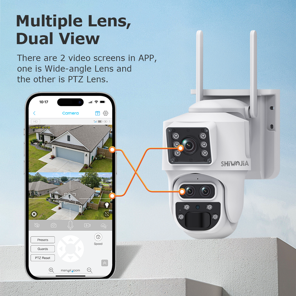 SHIWOJIA 12MP 6K 15X Zoom Sola – Home Security Outdoor Cameras Bewertung und Preis