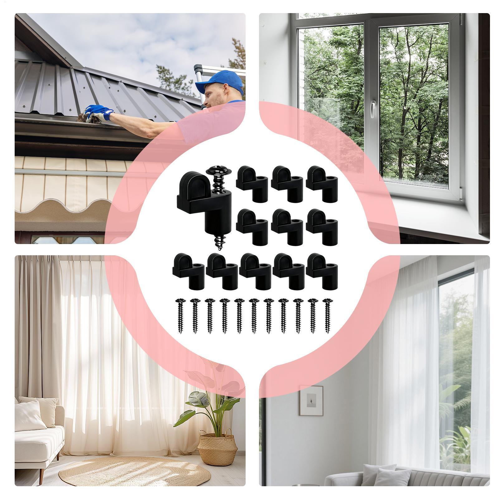 Window Screen Clips 3/8-Inch L – Home Security Ring Bewertung und Preis