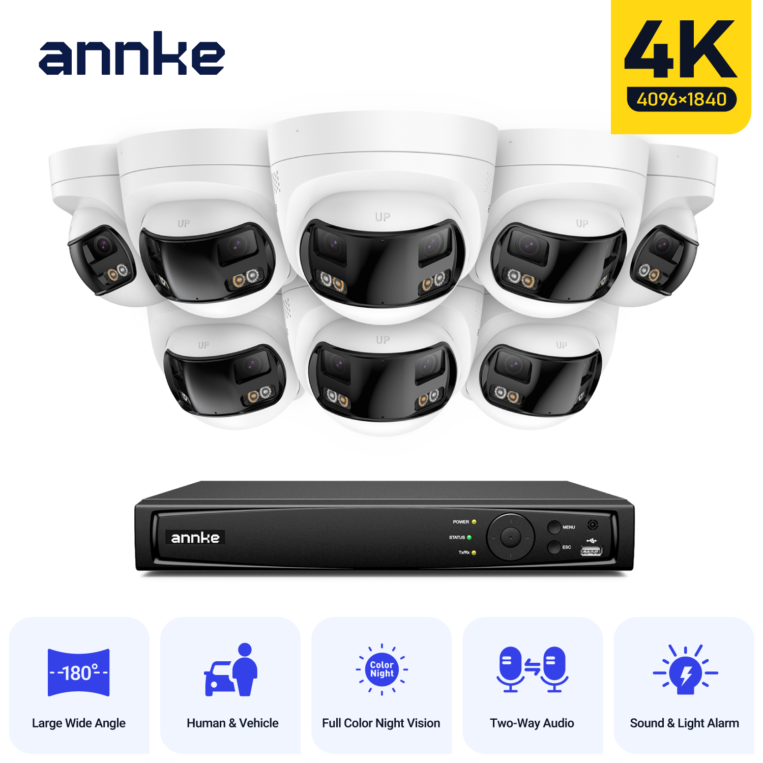 ANNKE security camera system 4 – Home Security Outdoor Cameras Bewertung und Preis