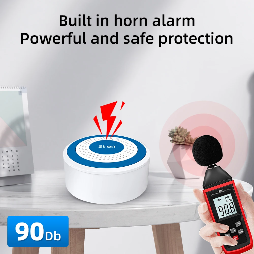 MULO Mini Alarm Siren Wireless – Home Security Siren Bewertung und Preis