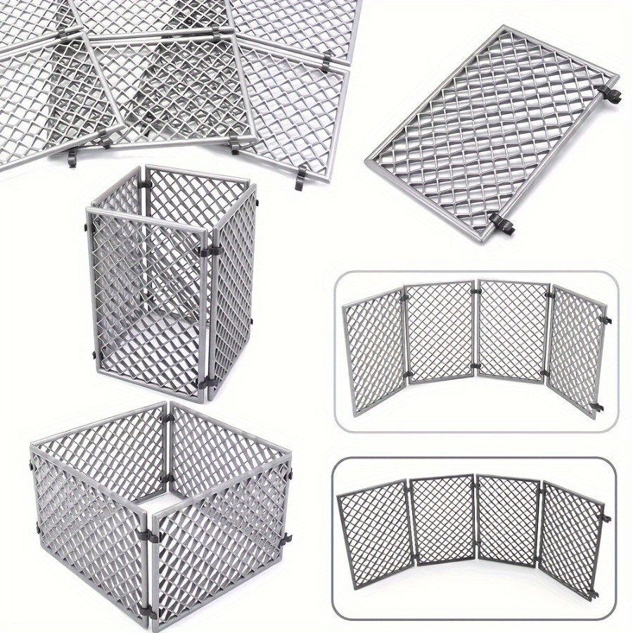 4pcs MOC DIY WW2 Military Base – Home Security Fence Bewertung und Preis