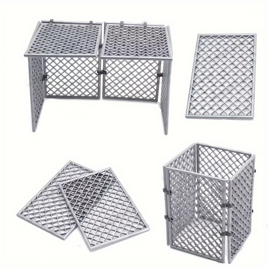 4pcs MOC DIY WW2 Military Base – Home Security Fence Bewertung und Preis