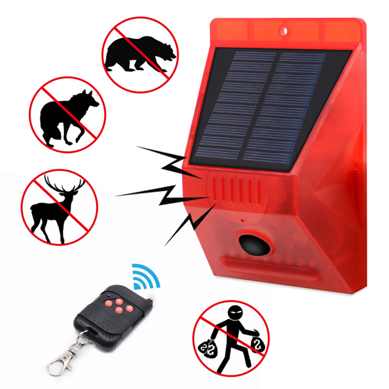Solar Alarm Lamp Remote Contro – Home Security Siren Bewertung und Preis