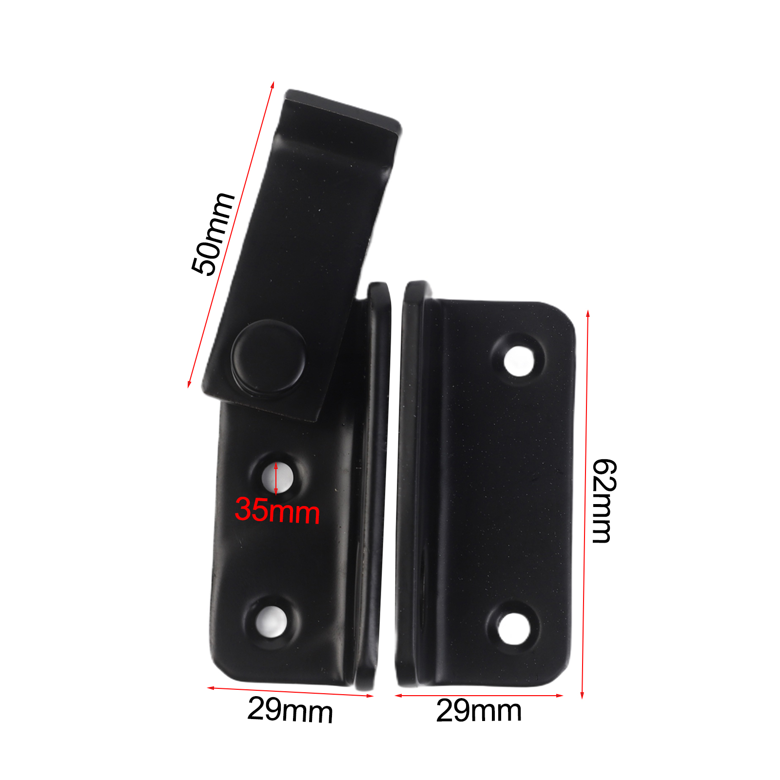 1Pc Black Stainless Steel Lock – Home Security Fence Bewertung und Preis