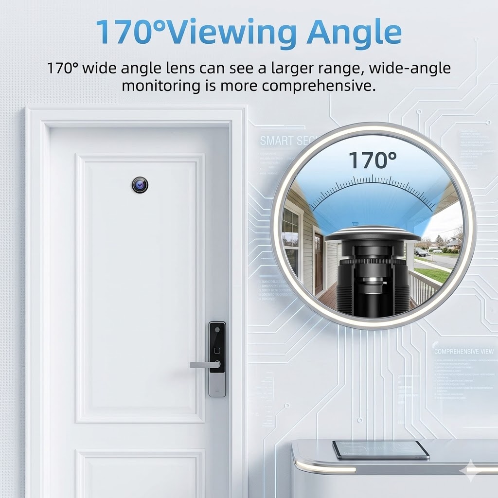ZEMNIO 2K 3MP Smart Door Peeph – Peephole Camera Viewer Bewertung und Preis