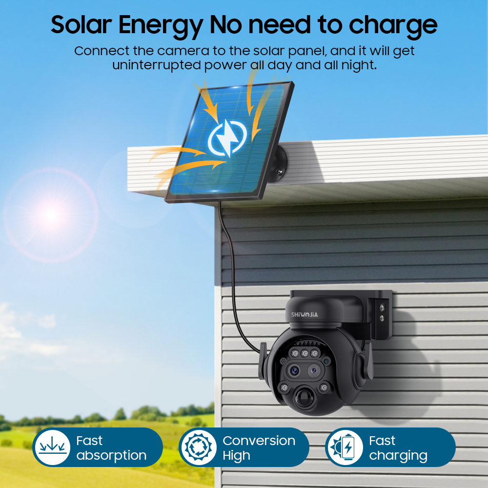 SHIWOJIA 12X Zoom 4G LTE Solar – Home Security Outdoor Cameras Bewertung und Preis