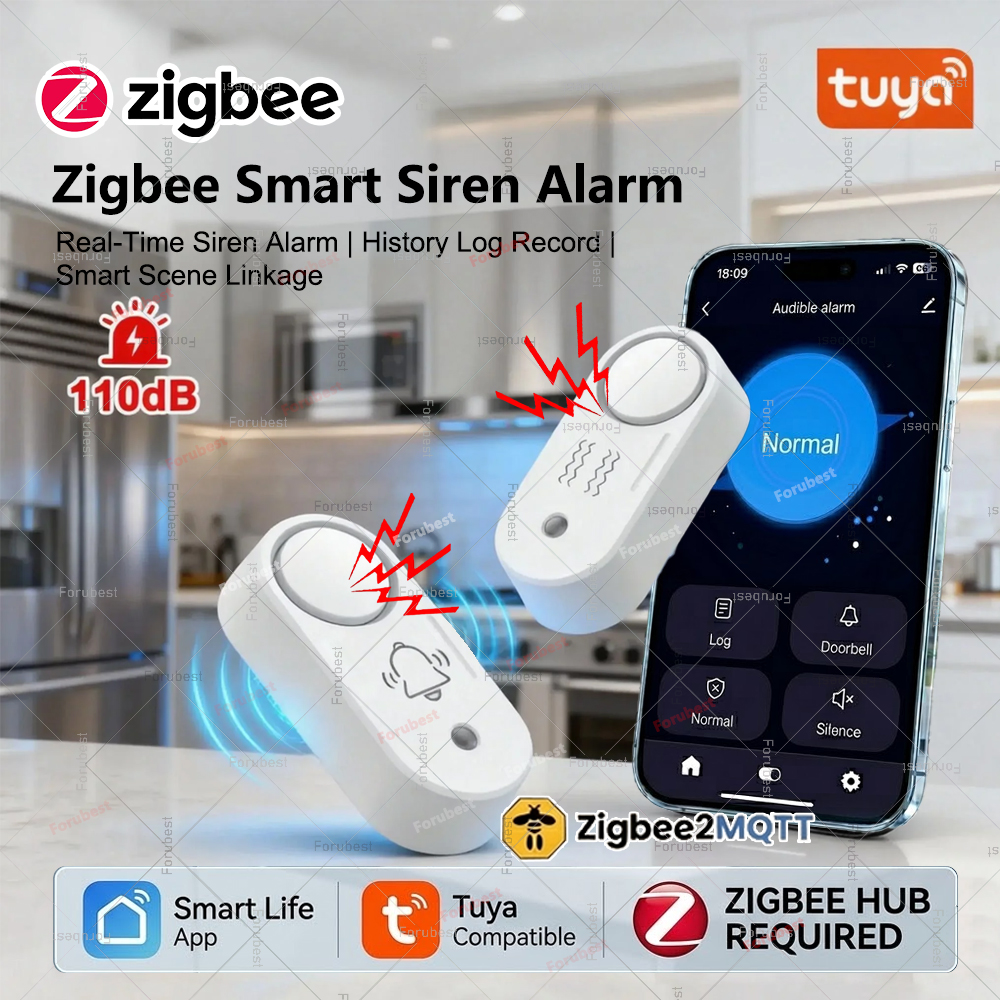 Zigbee Smart Siren Alarm Sound – Home Security Siren Bewertung und Preis