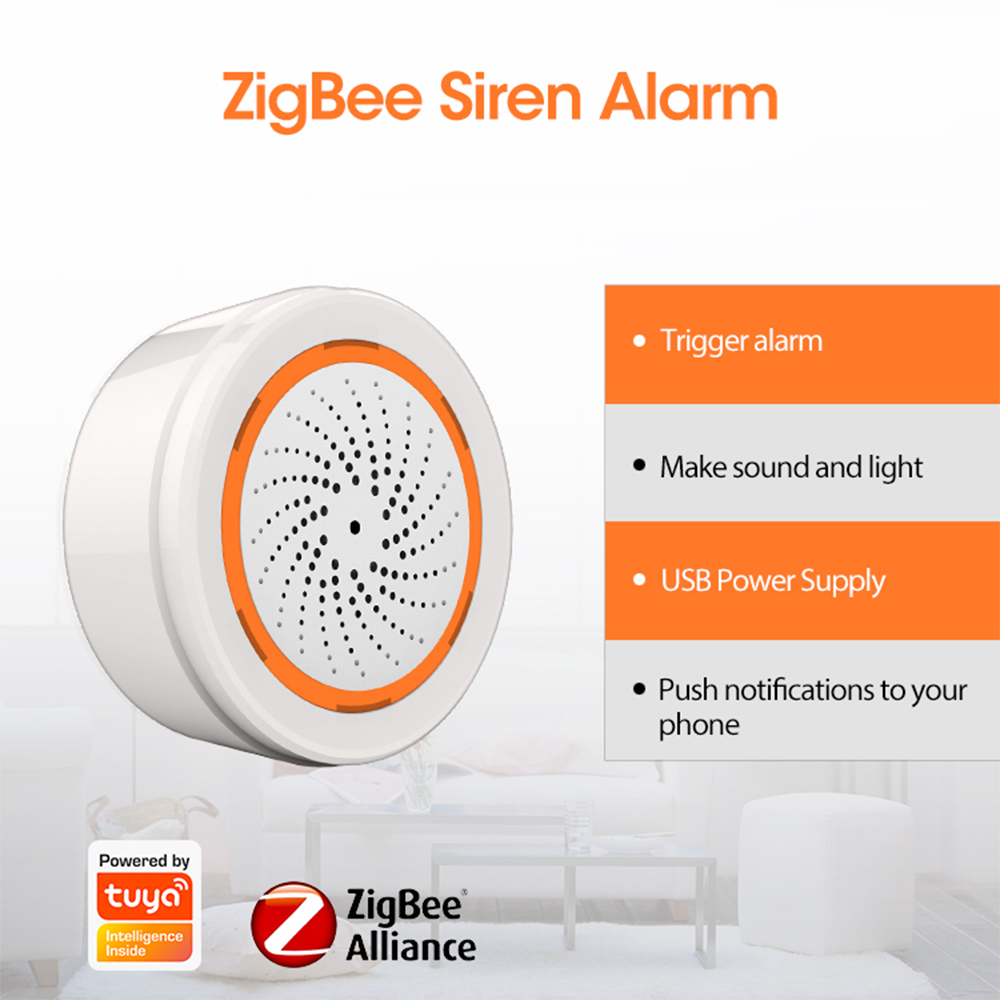 Coolcam Tuya Zigbee Smart Sire – Home Security Siren Bewertung und Preis
