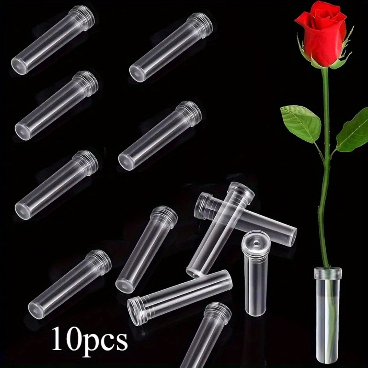 10Pc Transparent Plastic Flora – Home Security Diy Bewertung und Preis