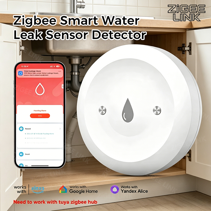 Zigbee3.0 Smart Water Leak Sen – Home Security And Monitoring Bewertung und Preis