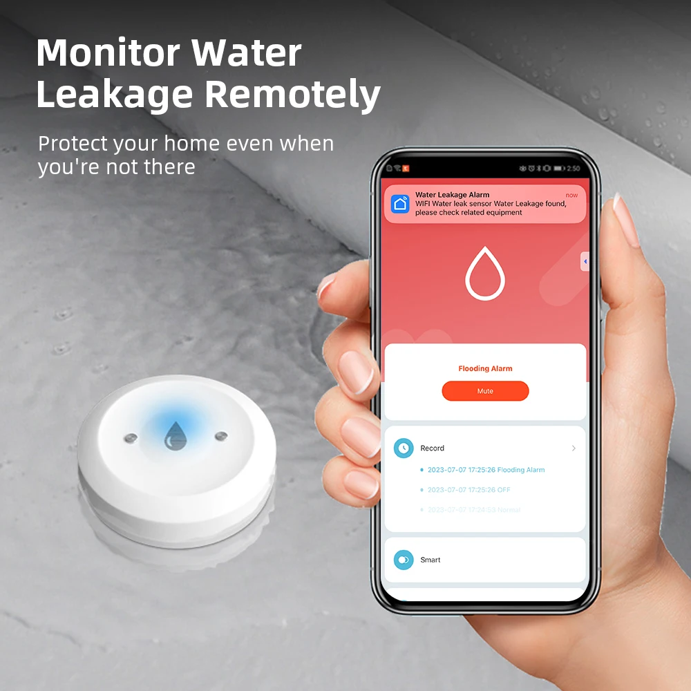 Zigbee3.0 Smart Water Leak Sen – Home Security And Monitoring Bewertung und Preis