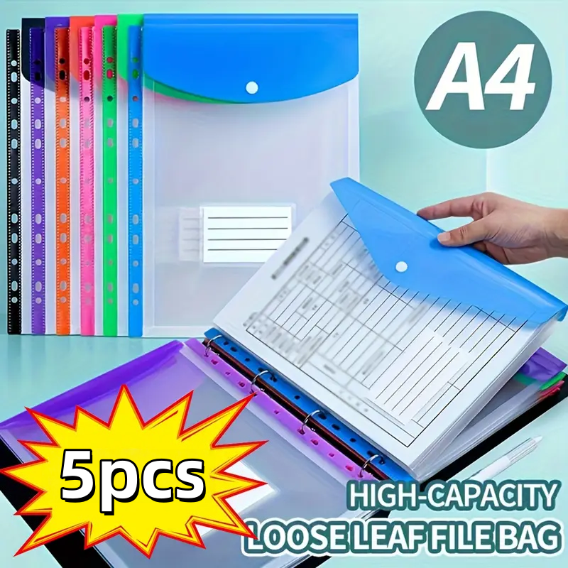 5-Pack Colorful A4 File Folder – Home Security Ring Bewertung und Preis