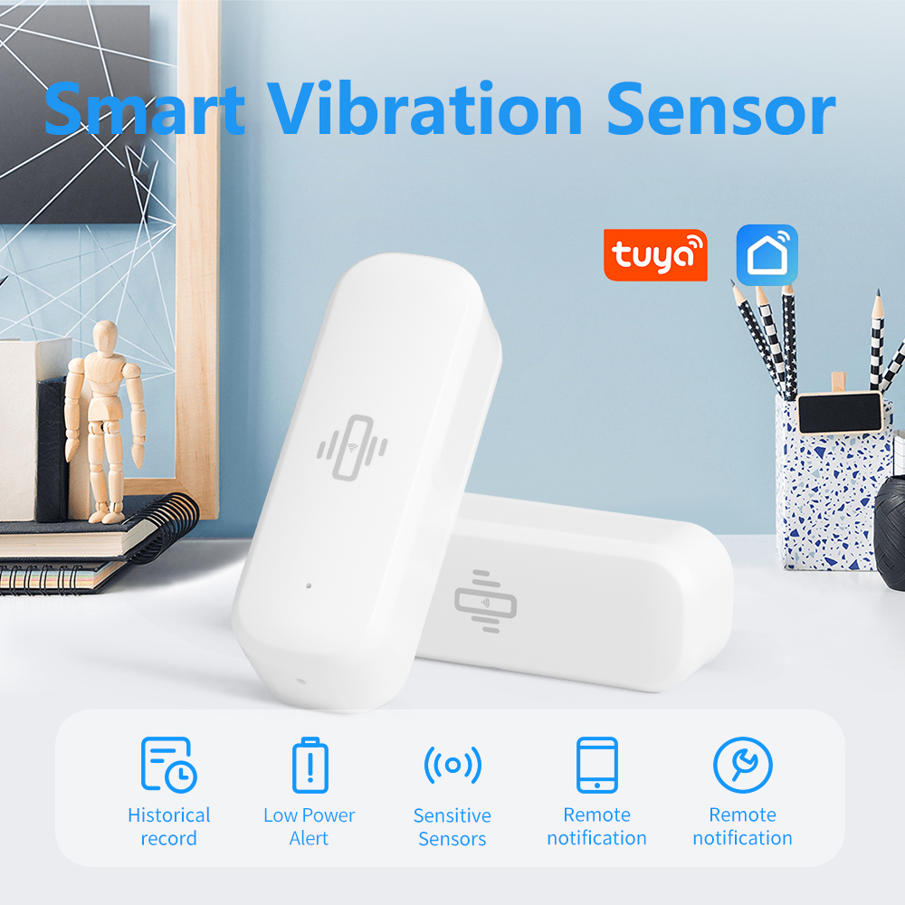 Tuya Smart WiFi Vibration Sens – Home Security And Monitoring Bewertung und Preis