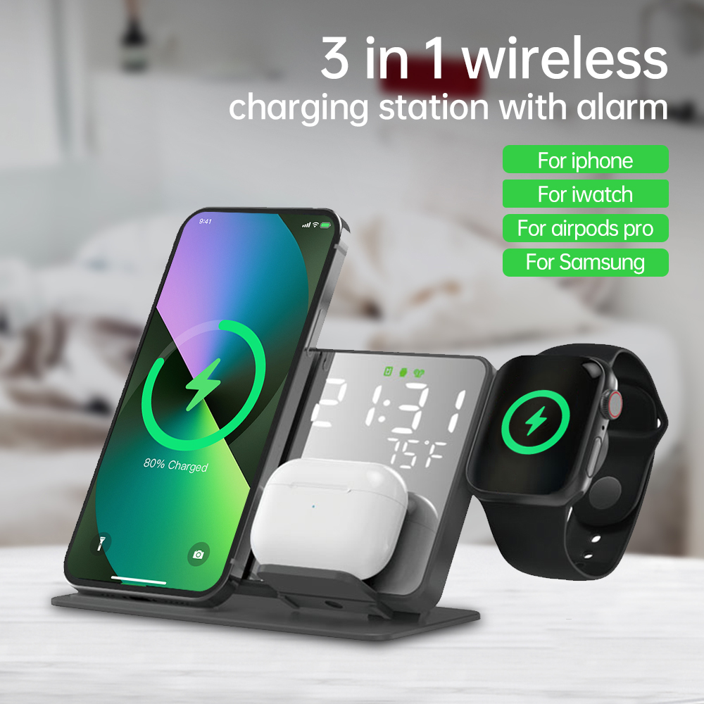 3 in 1 Wireless Charger For iP – Home Security Wireless Bewertung und Preis