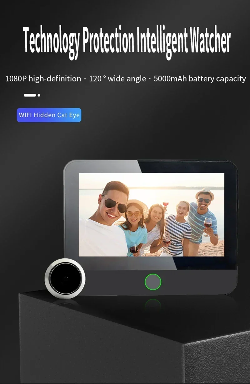 New WiFi Smart Door Bell Eye 1 – Peephole Camera Viewer Bewertung und Preis