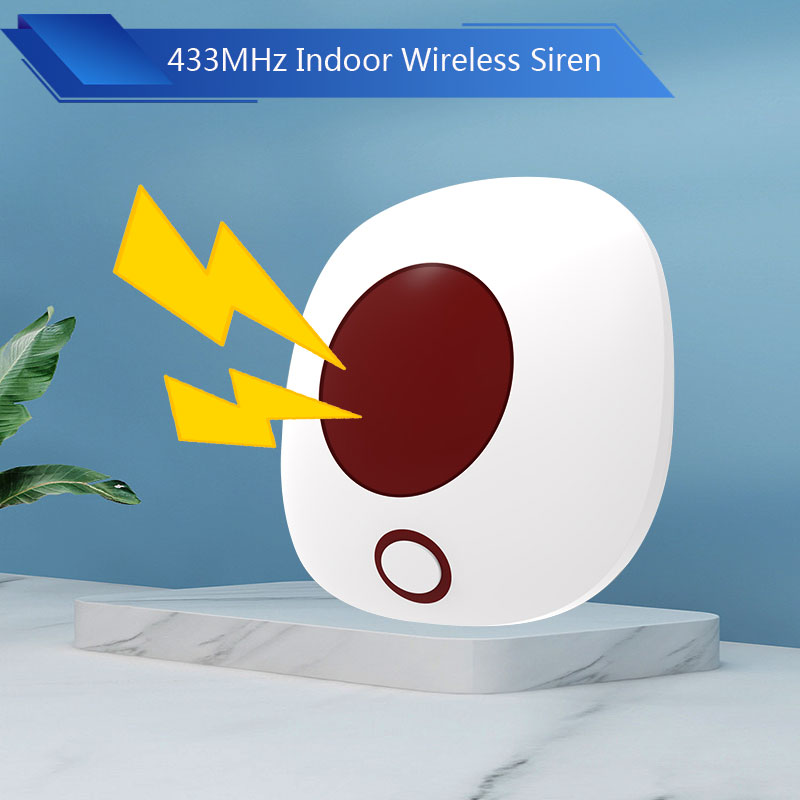 Indoor 433MHz Wireless Siren S – Home Security Siren Bewertung und Preis