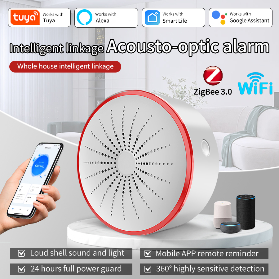 Tuya WiFi ZigBee Smart Alarm S – Home Security With Ai Bewertung und Preis
