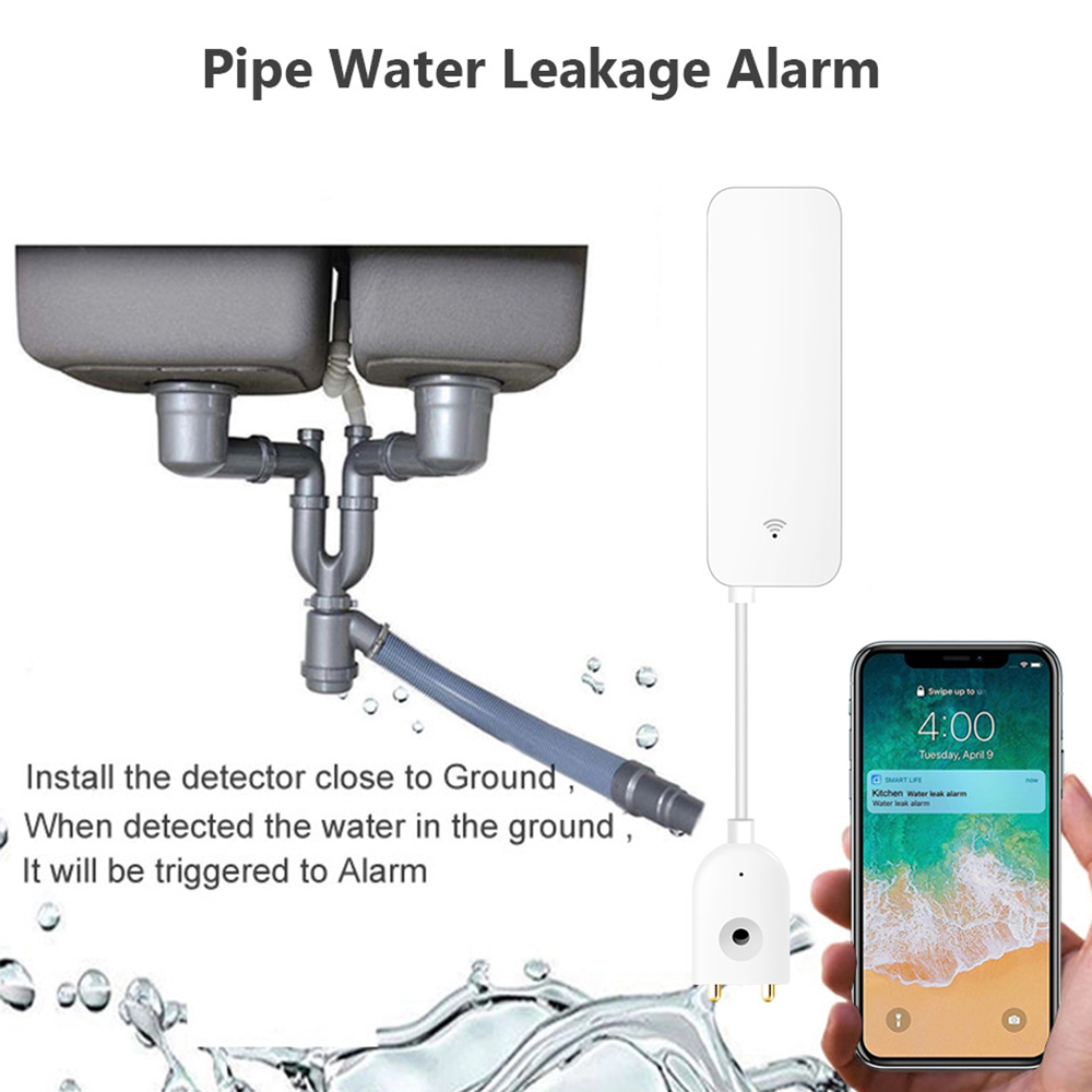 Tuya WiFi Water Leak Sensor, W – Home Security With Ai Bewertung und Preis