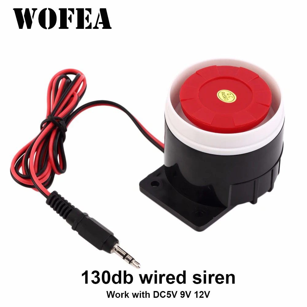 WOFEA 130db Wired Mini Sound A – Home Security Siren Bewertung und Preis