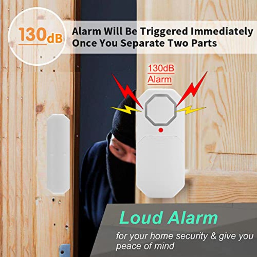 Door Window Alarm When Opened  – Home Security Wireless Bewertung und Preis