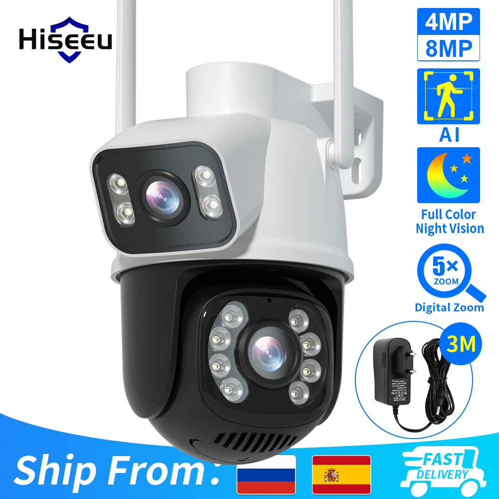 Hiseeu 4K 8MP PTZ Wifi IP Came – Home Security Xiaomi Bewertung und Preis