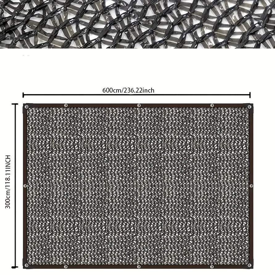 Black Sunshade Net for 70-80%  – Home Security Fence Bewertung und Preis