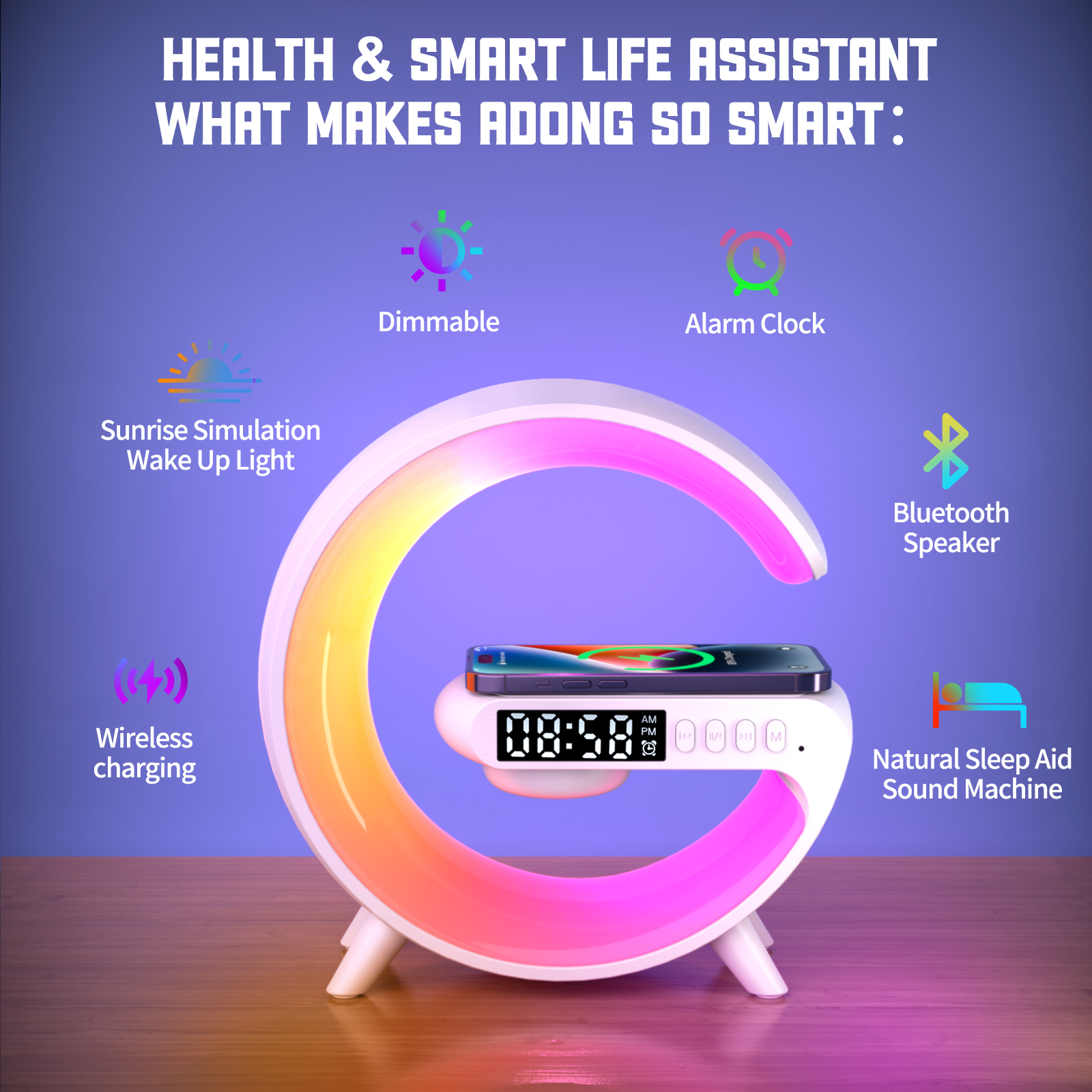 Small RGB Wireless Charger Sma – Home Security Wireless Bewertung und Preis
