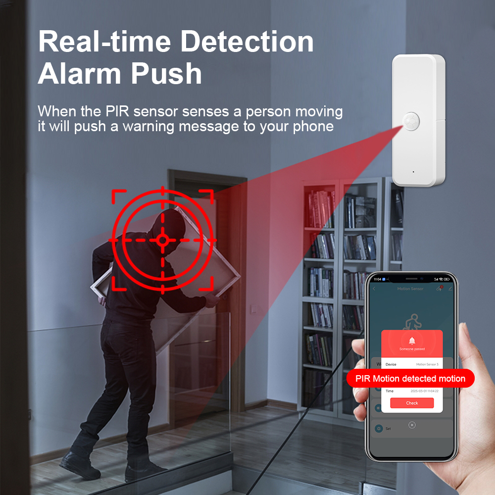 New Tuya WiFi PIR Motion Detec – Home Security With Ai Bewertung und Preis