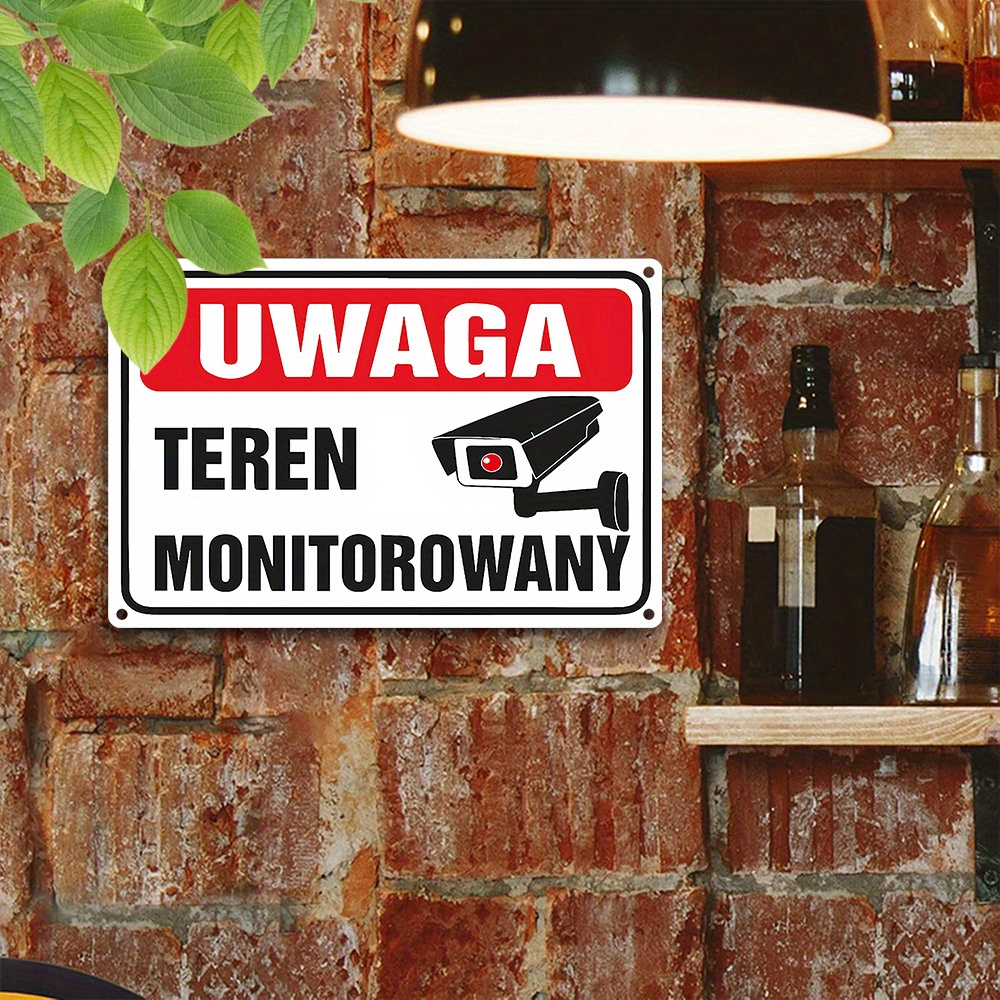 2D Flat,Vintage Metal Sign,Pol – Home Security And Monitoring Bewertung und Preis