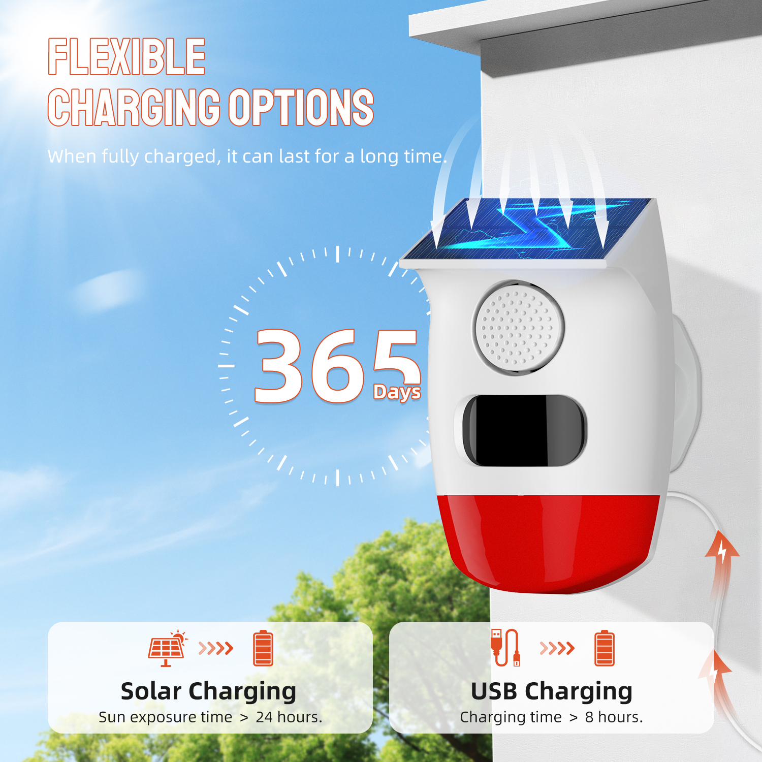 PGST Solar Independent Alarm D – Home Security Siren Bewertung und Preis