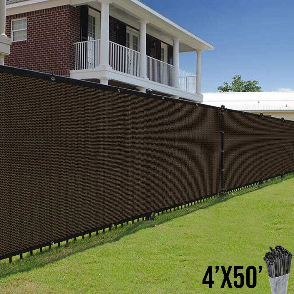 Brown Fence Privacy Screen, Co – Home Security Fence Bewertung und Preis