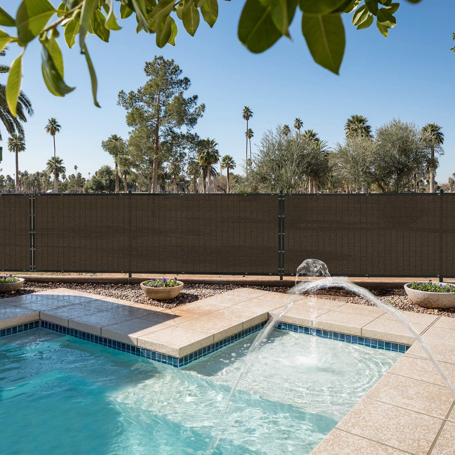Brown Fence Privacy Screen, Co – Home Security Fence Bewertung und Preis
