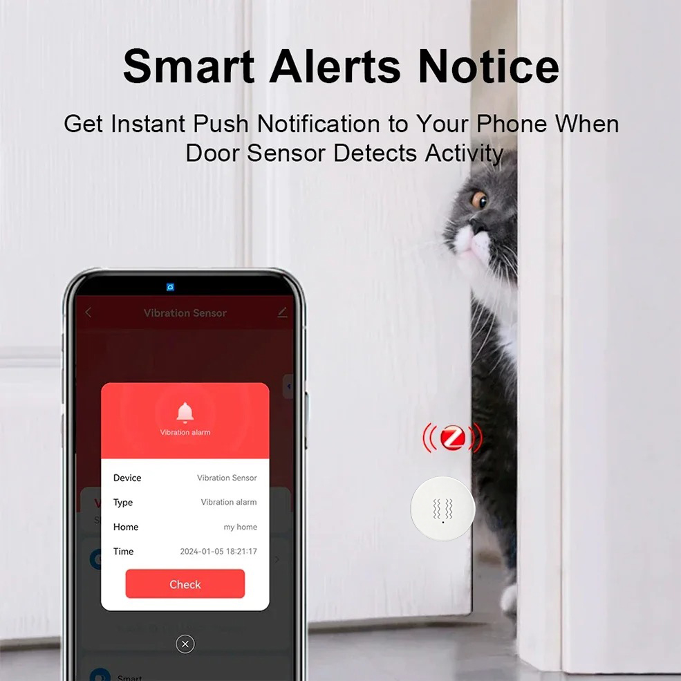 Tuya ZigBee Smart Vibration &  – Home Security And Monitoring Bewertung und Preis