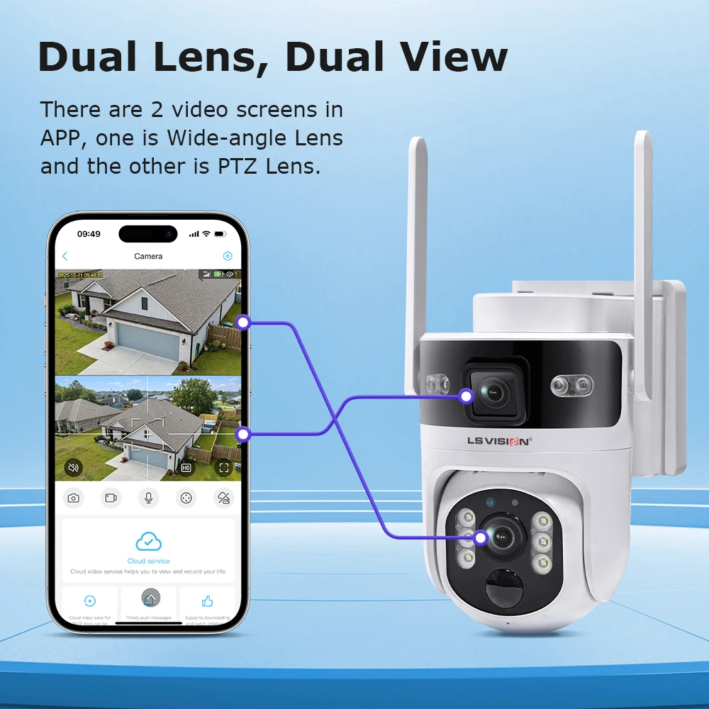 LS VISION Outdoor Surveillance – Home Security Outdoor Cameras Bewertung und Preis