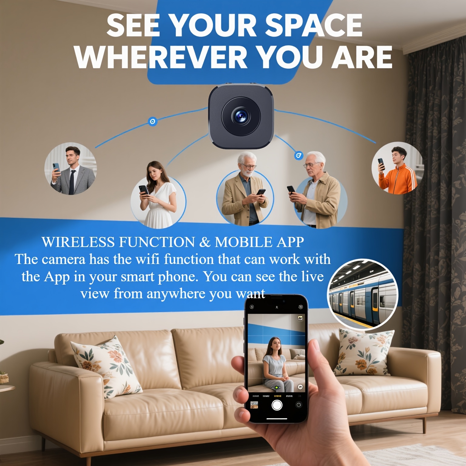 1080P HD Mini WiFi Camera Indo – Home Security And Monitoring Bewertung und Preis