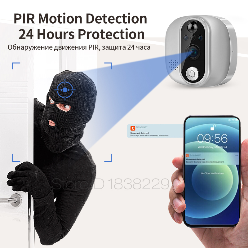 KAK Wifi Smart Door Bell Camer – Peephole Camera Viewer Bewertung und Preis
