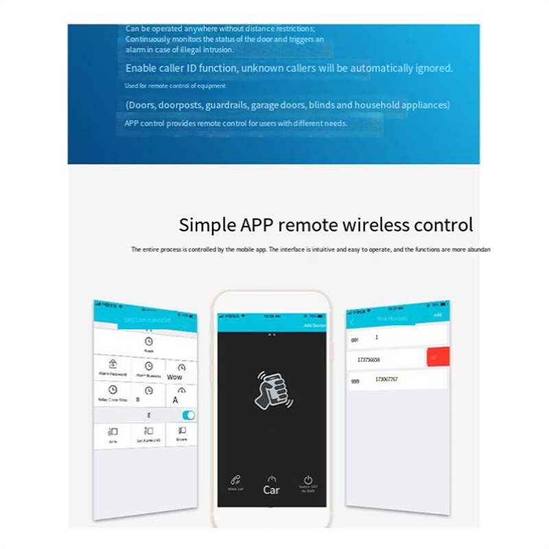 B04C-RTU5024 GSM Door Opener R – Home Security Wireless Bewertung und Preis