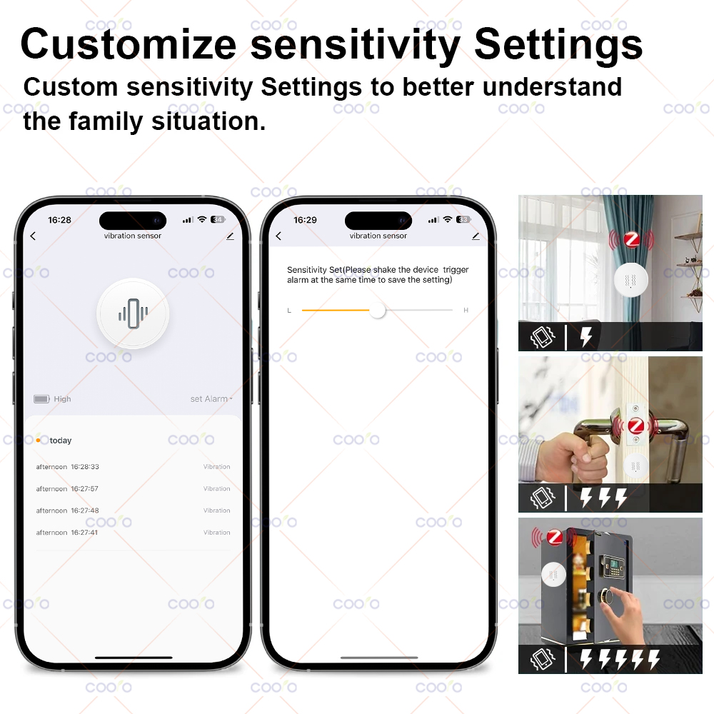 ZigBee Tuya Smart Vibration Se – Home Security And Monitoring Bewertung und Preis