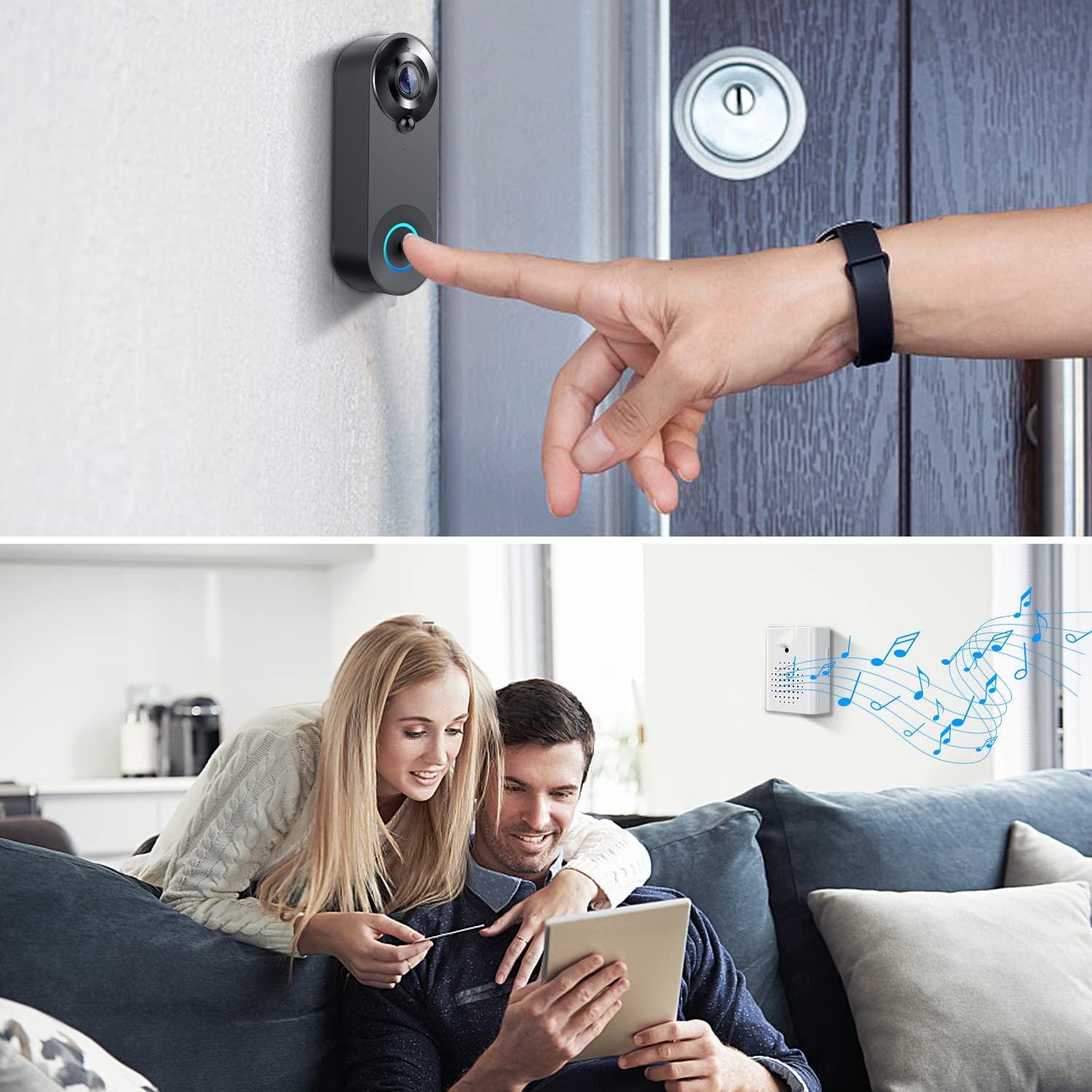 5G 2.4G WiFi Video Doorbell 10 – Home Security Diy Bewertung und Preis