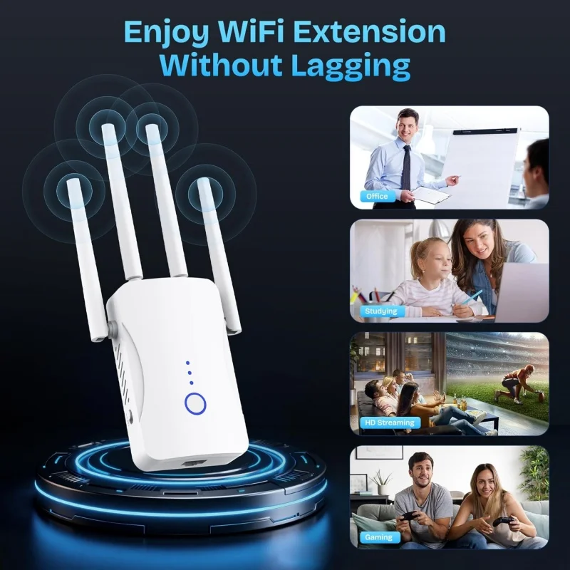 2.4G/5GHz Dual Band WiFi Repea – Home Security Wireless Bewertung und Preis