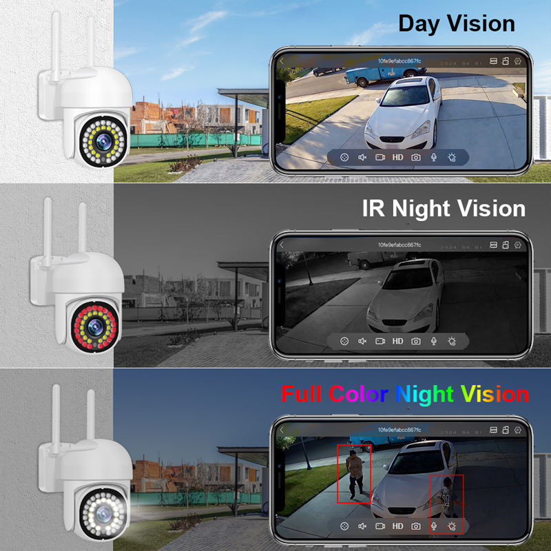Smar 3MP Wireless CCTV Securit – Home Security With Ai Bewertung und Preis