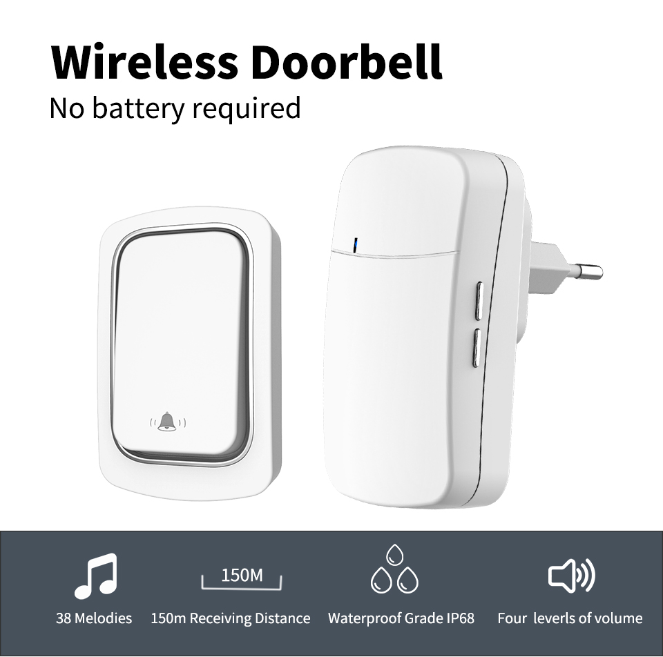 Wireless Doorbell Welcome Chim – Home Security Ring Bewertung und Preis