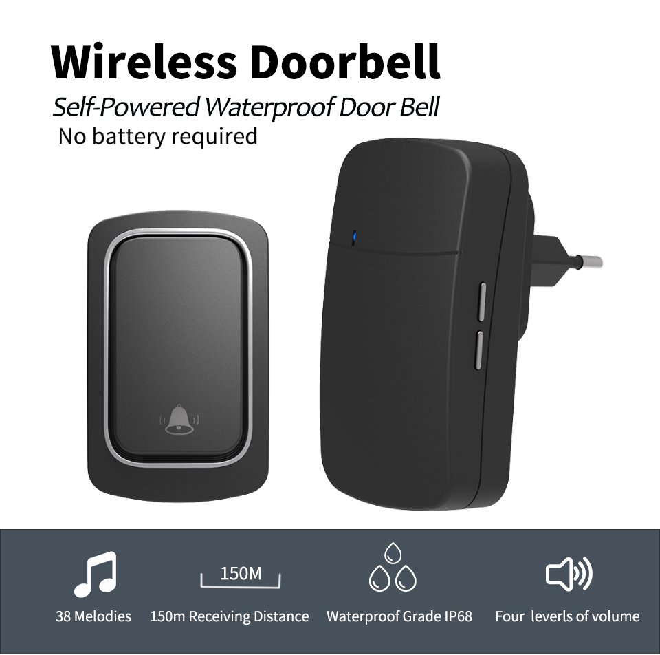 Wireless Doorbell Welcome Chim – Home Security Ring Bewertung und Preis