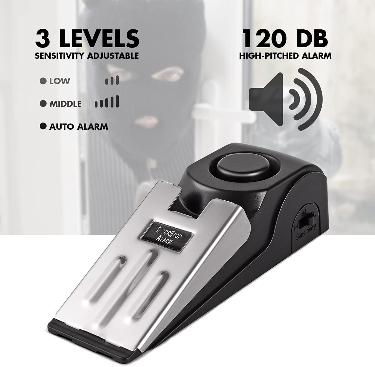 1/2Pcs Portable Travel 120 DB  – Home Security Siren Bewertung und Preis