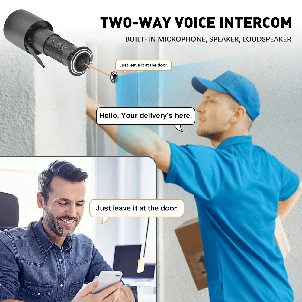 3MP Wifi Camera Tuya Smart Vid – Peephole Camera Viewer Bewertung und Preis